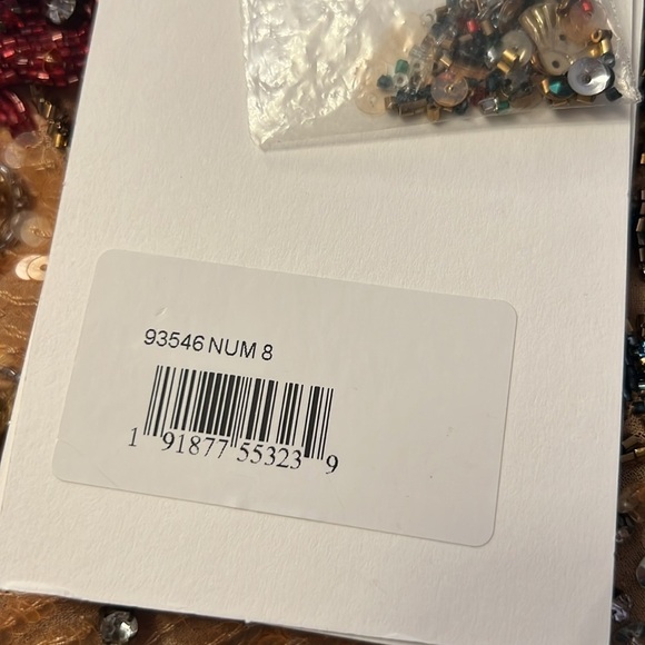 MAC DUGGAL 93546 NWT Embellished Wrap Over Bishop Sleeve Gown - Picture 6 of 11